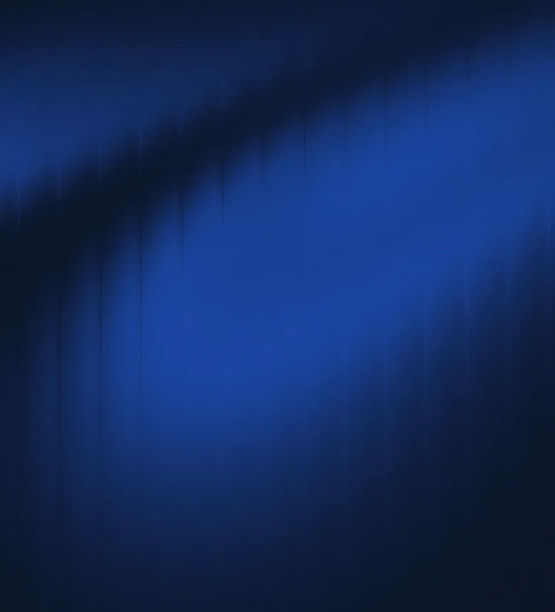 Abstract background: a slow swirl in the Velnox accent blue.